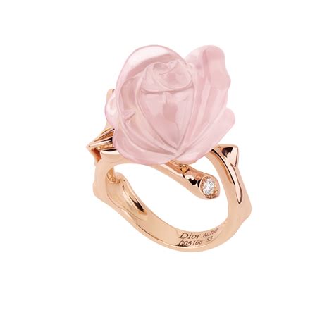 bague rose dior|bague Dior dorée.